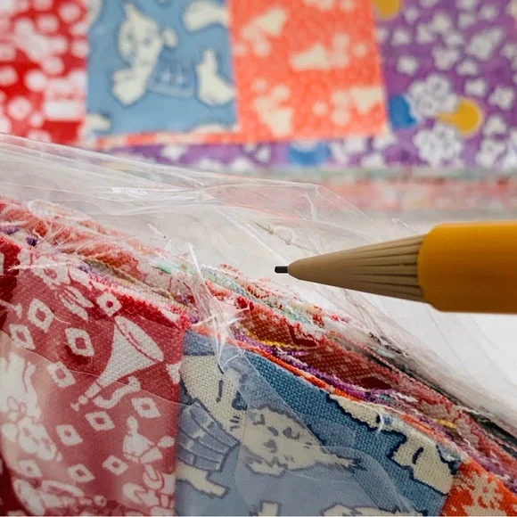 Chick Strips 2.5" WOF Quilt Fabric Strips 10 Multi Floral & Novelty Prints 2 Pk - Picture 11 of 11